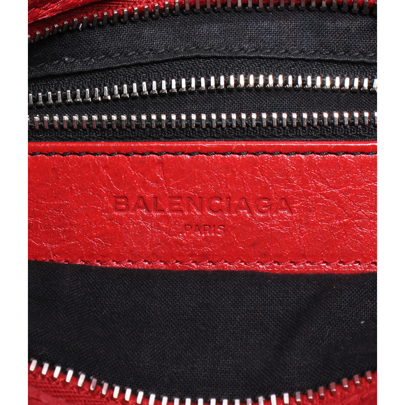 Balenciaga 2way Handbag Shoulder Crossbody Red - Picture 4 of 8